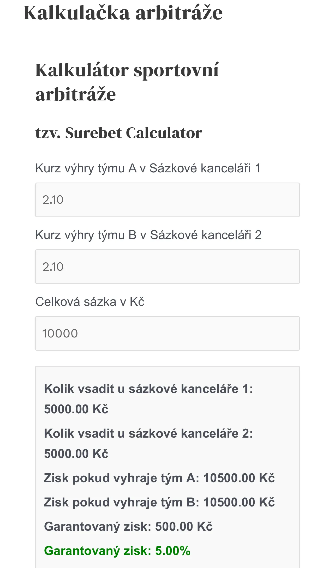 Co je to arbitráž?